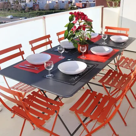 T3 A Sete: Climatise, Terrasse & Double Parking - Fr-1-472-141 Appartement *