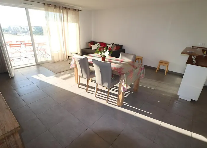 T3 A Sete: Climatise, Terrasse & Double Parking - Fr-1-472-141