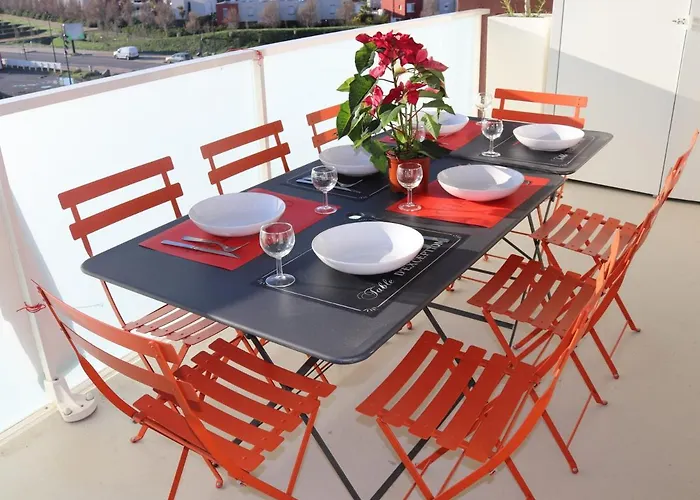 T3 A Sete: Climatise, Terrasse & Double Parking - Fr-1-472-141 Апартаменты *