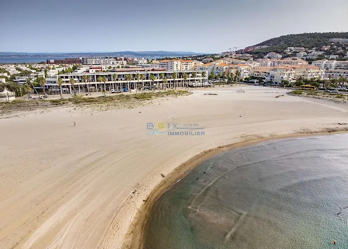 Апартаменты T3 A Sete: Climatise, Terrasse & Double Parking - Fr-1-472-141 Сет